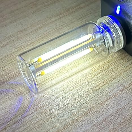 USB LED Car Interior Light, Mini USB Atmosphere Lamp (Clear-Natural)