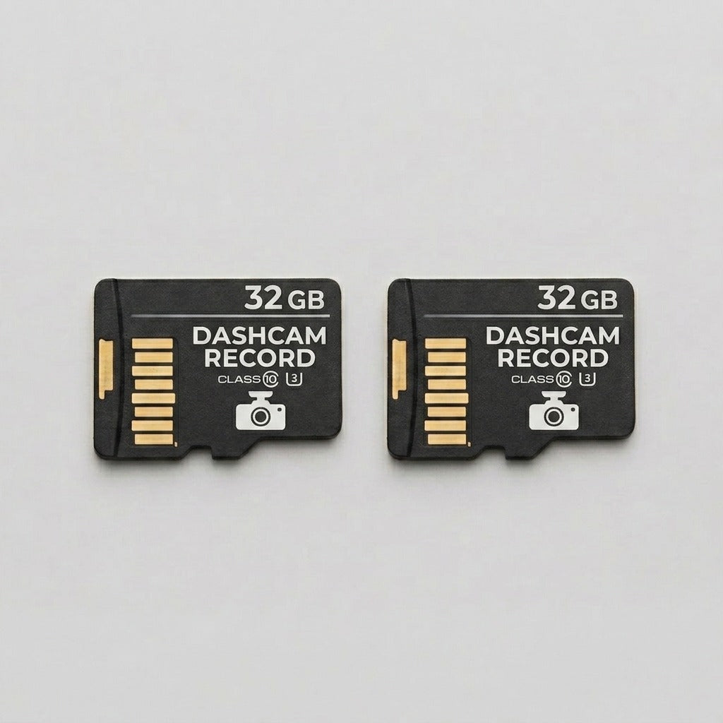 Two 32GB Dash Cam SD Card